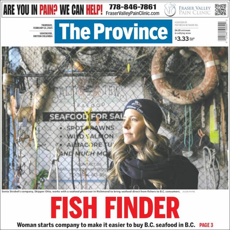 Portada de The Province (Canada)