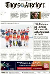 Portada de Tages-Anzeiger (Switzerland)