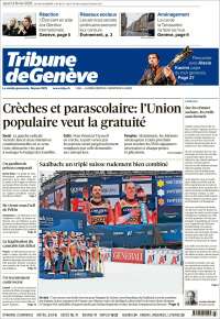 Portada de La Tribune de Genève (Switzerland)