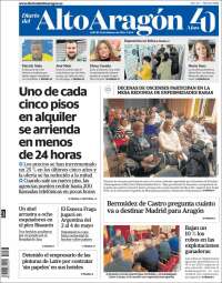 Portada de Diario del AltoAragón (Spain)