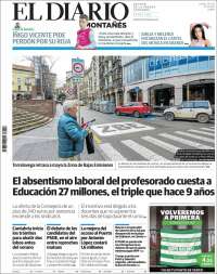 Portada de El Diario Montañés (Spain)