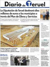 Portada de Diario de Teruel (Spain)