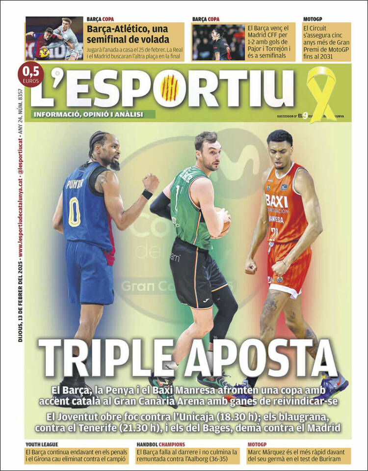 Portada de L'Esportiu (España)