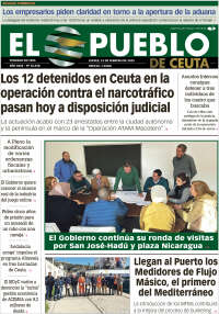 Portada de El Pueblo de Ceuta (Espagne)