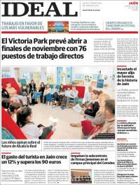 Portada de El Ideal de Jaén (Espagne)