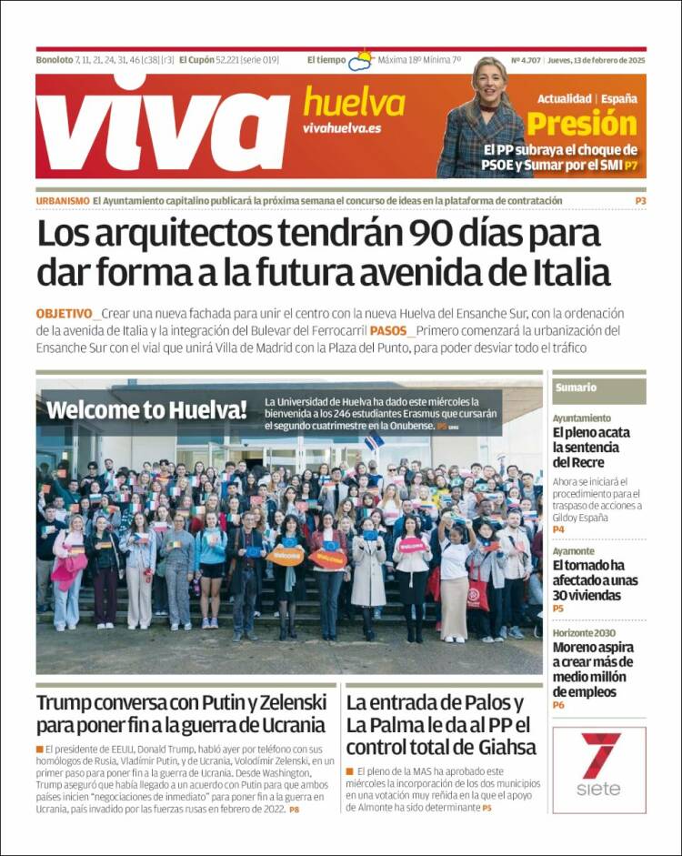 Portada de Viva Huelva (Spain)