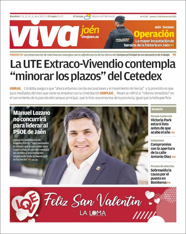 Portada de Viva Jaén (Spain)