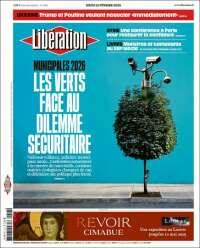 Portada de Libération (Francia)