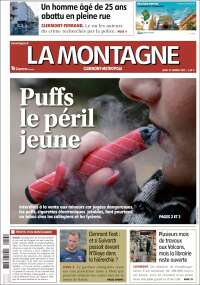 Portada de La Montagne (Francia)