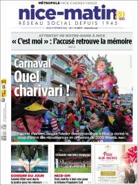 Portada de Nice-Matin (Francia)