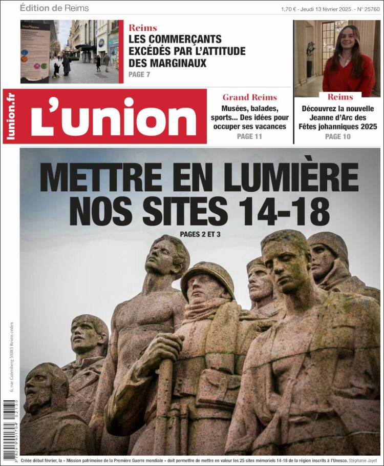 Portada de L'Union (France)