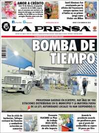 Portada de La Prensa (México)