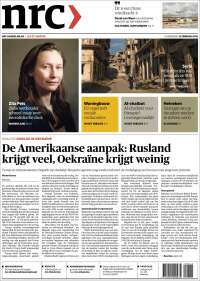 Portada de NRC Handelsblad (Pays-Bas)