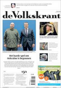 Portada de De Volkskrant (Pays-Bas)