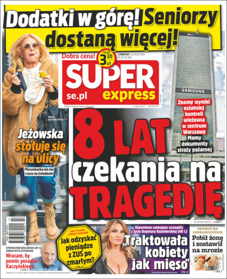 Portada de Super Express (Poland)