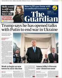 Portada de The Guardian (United Kingdom)