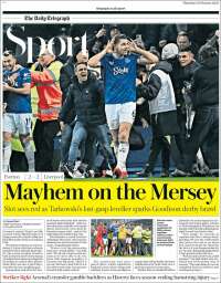 Portada de Telegraph Sport (United Kingdom)