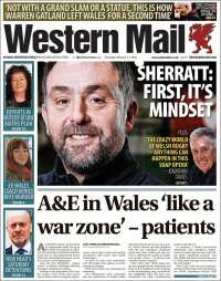 Portada de Western Mail (United Kingdom)