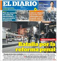 Portada de El Diario NY (USA)