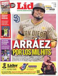 Portada de Lider en deportes (Venezuela)