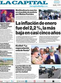 Portada de Diario La Capital - Mar del Plata (Argentina)