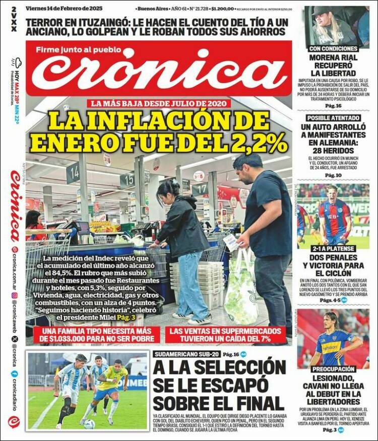 Portada de La Voz del Chaco (Argentine)