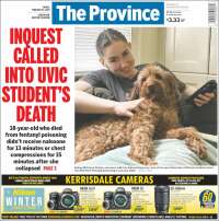 Portada de The Province (Canada)