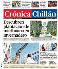 Portada de Crónica Chillán (Chili)