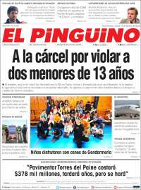 Portada de El Pingüino (Chili)