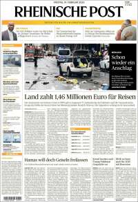 Portada de Rheinische Post (Alemania)