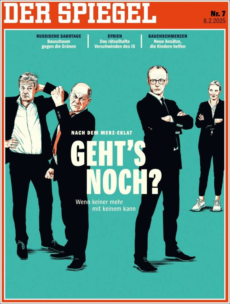 Portada de Der Spiegel (Germany)