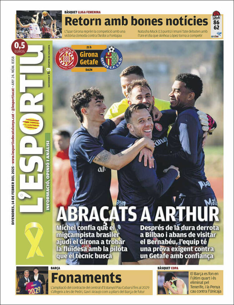 Portada de L'Esportiu : Girona (Spain)