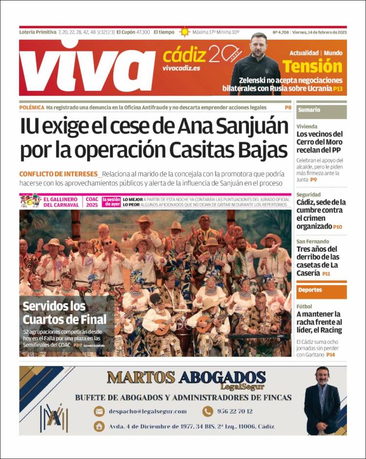 Portada de Información - Cadiz (Espagne)