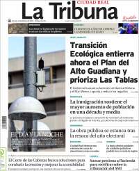 Portada de La Tribuna de Ciudad Real (España)