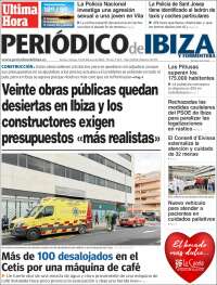 Portada de Periódico de Ibiza (España)