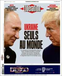 Portada de Libération (France)