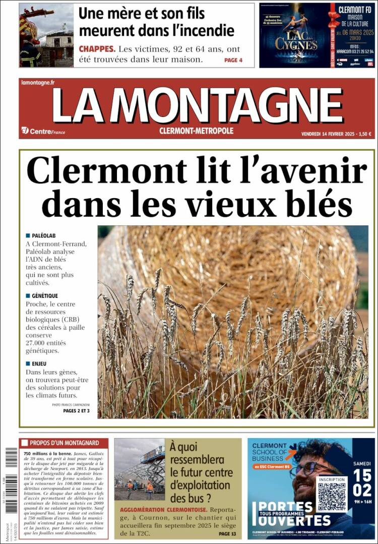 Portada de La Montagne (France)