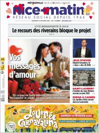 Portada de Nice-Matin (France)