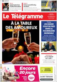 Portada de Télégramme (France)