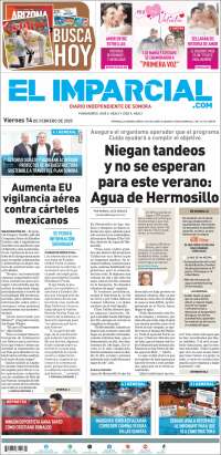 Portada de El Imparcial (Mexique)