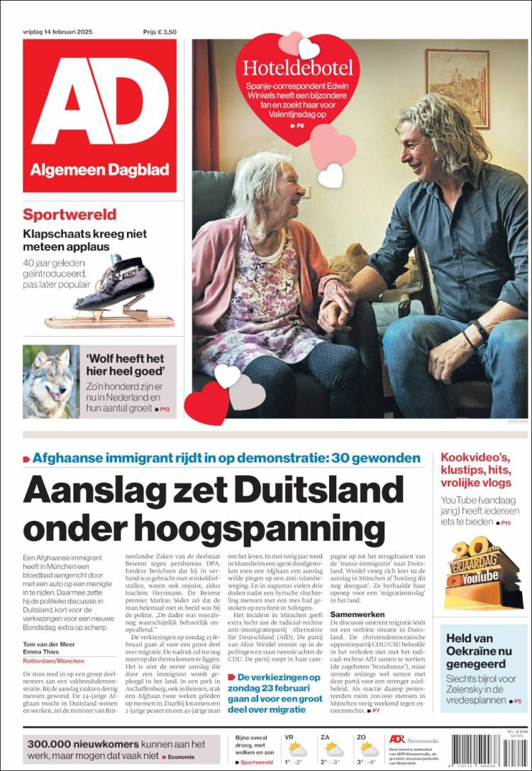 Portada de AD (Pays-Bas)