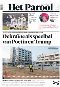 Portada de Het Parool (Países Bajos)