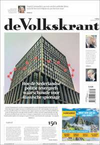 Portada de De Volkskrant (Países Bajos)