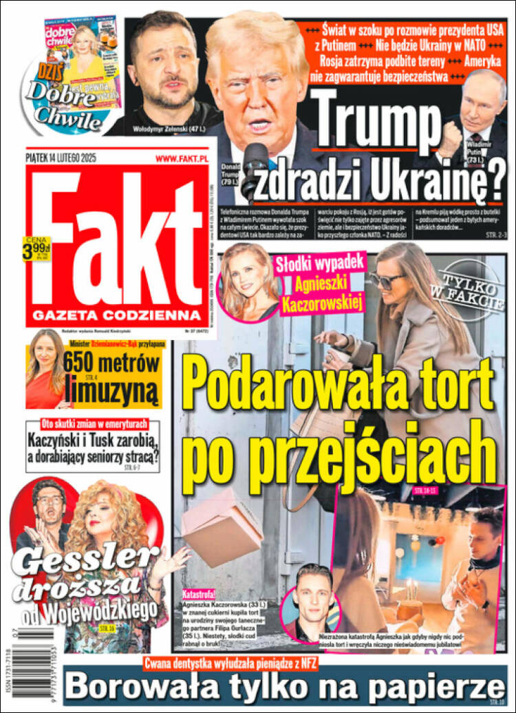 Portada de Fakt (Pologne)