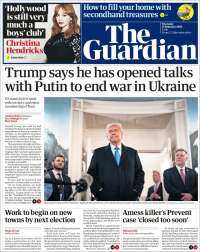 Portada de The Guardian (United Kingdom)