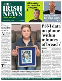 Portada de Irish News (United Kingdom)