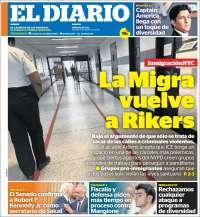 Portada de El Diario NY (États-Unis)