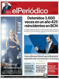 Portada de El Periódico (España)