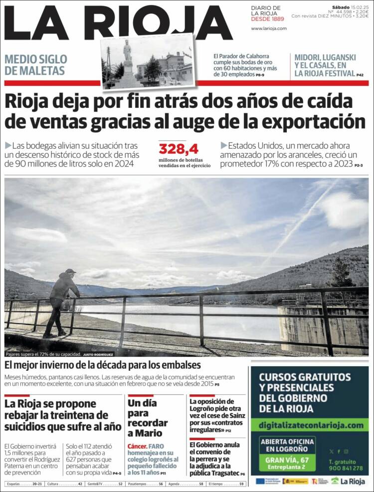 Portada de La Rioja (España)