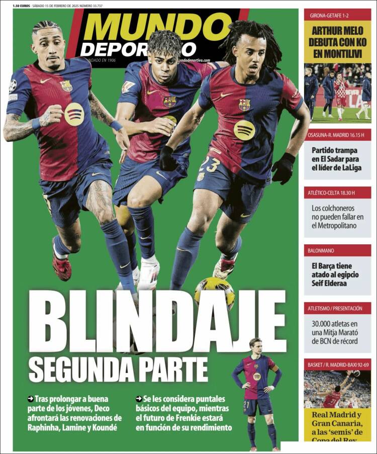 Portada de El Mundo Deportivo (España)